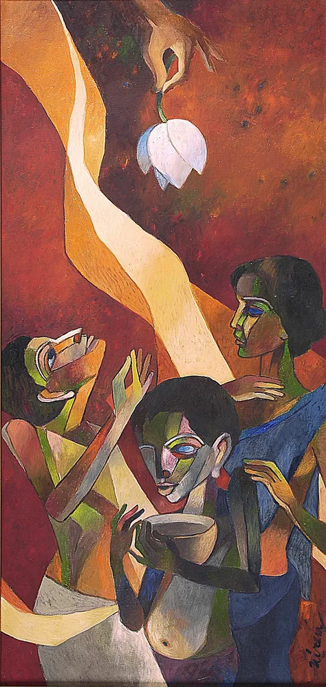Struggle for Existence II by Niren Sen Gupta