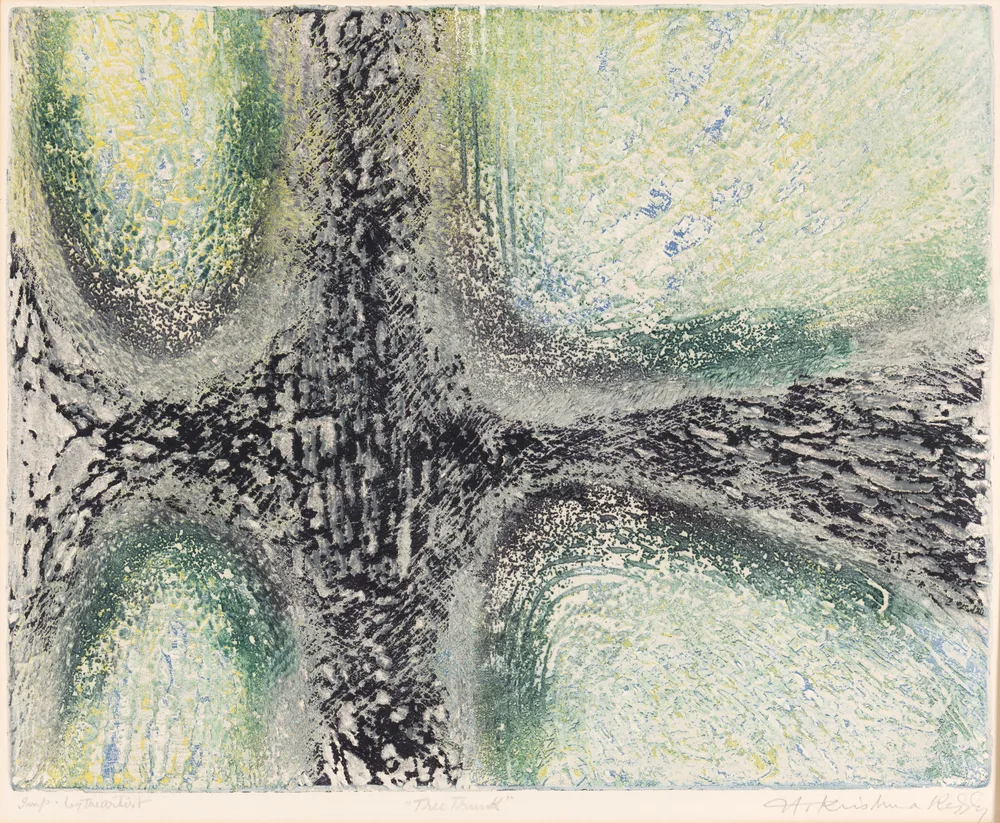 Tree Trunk by Krishna Reddy