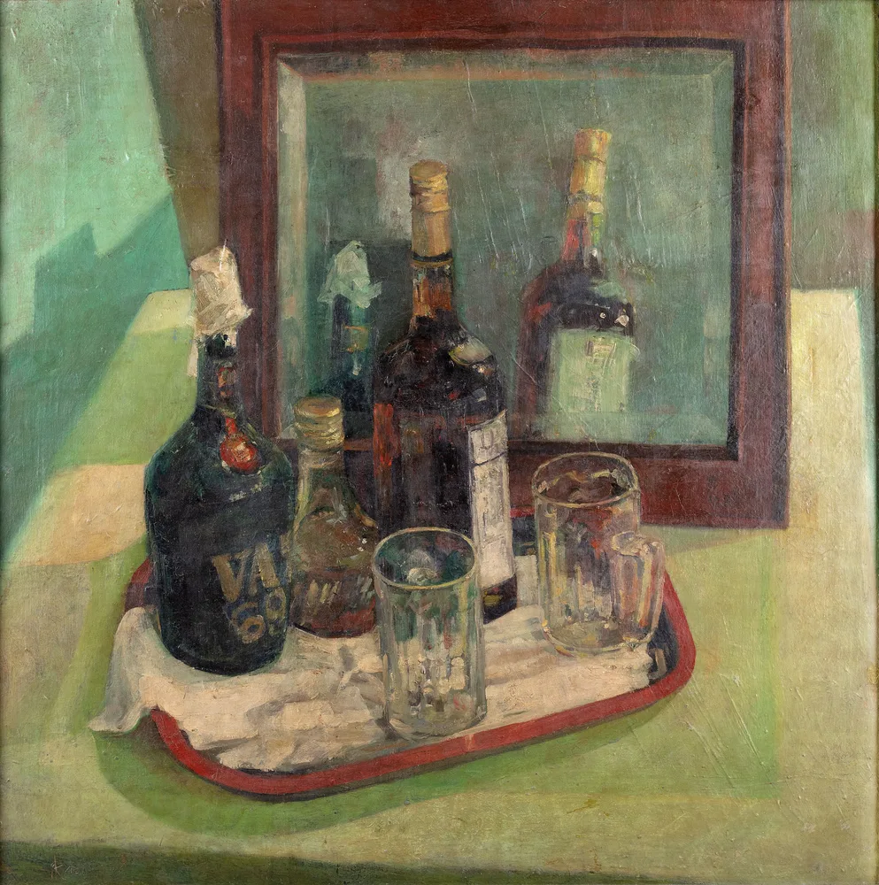 Still Life by Bikash Bhattacharjee